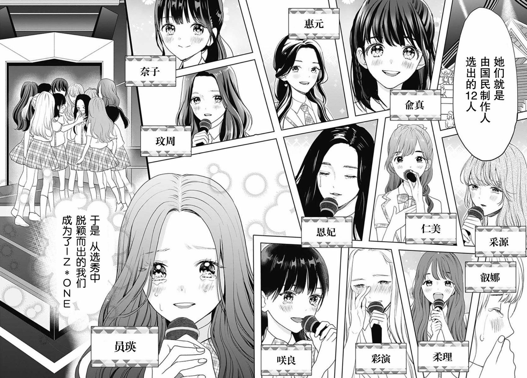 《IZ*ONE~直到我们成为一体~》漫画最新章节第1话免费下拉式在线观看章节第【25】张图片