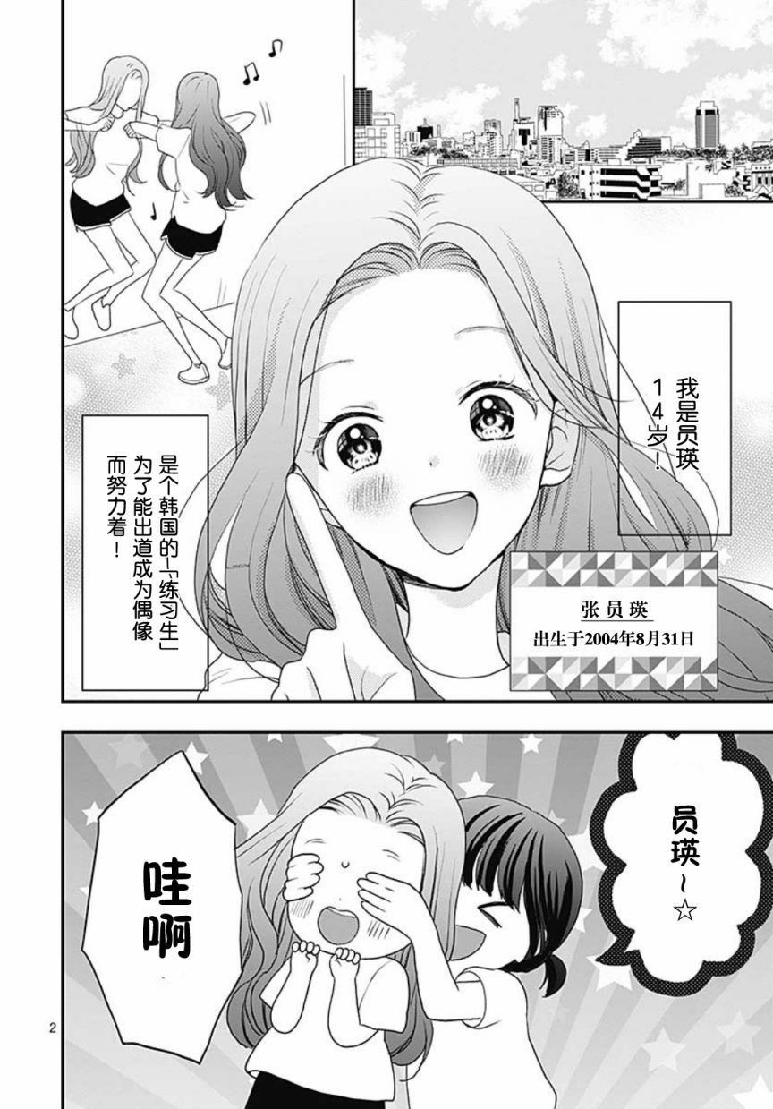 《IZ*ONE~直到我们成为一体~》漫画最新章节第1话免费下拉式在线观看章节第【2】张图片