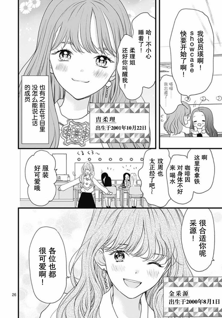 《IZ*ONE~直到我们成为一体~》漫画最新章节第1话免费下拉式在线观看章节第【26】张图片