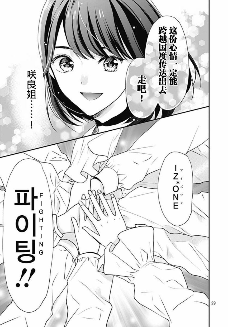 《IZ*ONE~直到我们成为一体~》漫画最新章节第1话免费下拉式在线观看章节第【29】张图片