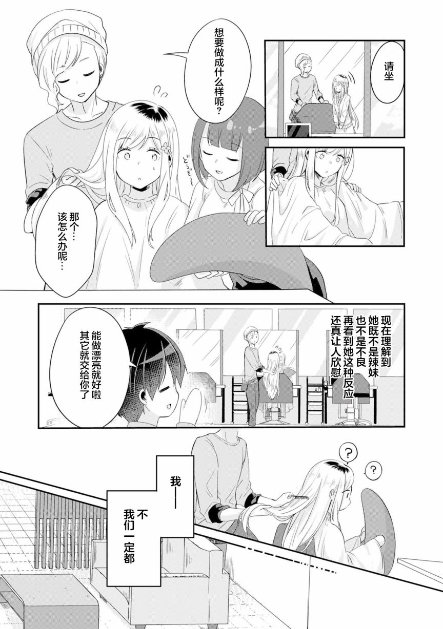 《收留孤身一人的同班辣妹，并使之化身清纯美女》漫画最新章节第3.2话免费下拉式在线观看章节第【6】张图片