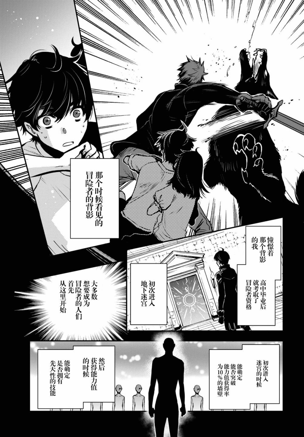 《世界最快的level up》漫画最新章节第1话免费下拉式在线观看章节第【10】张图片