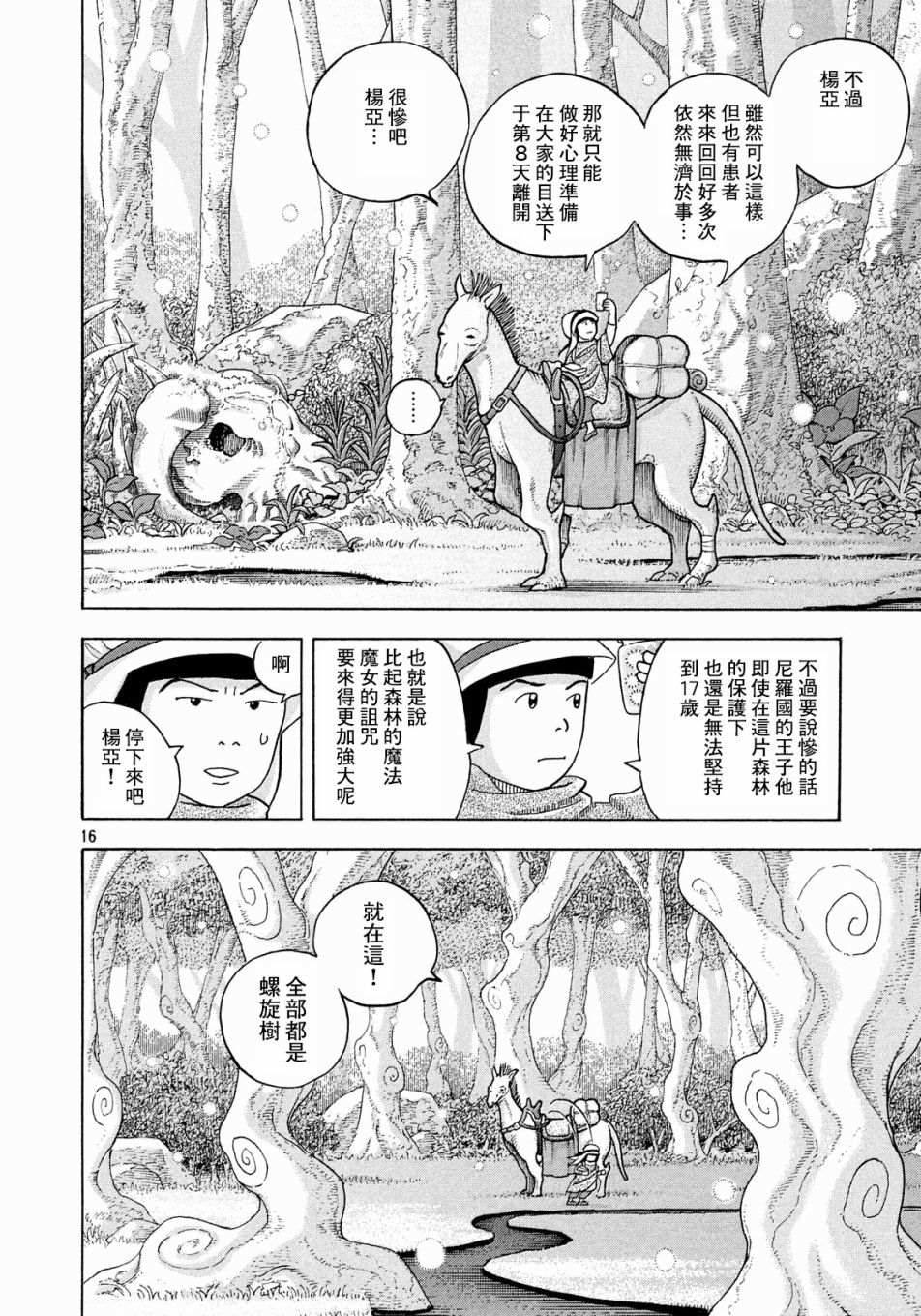 《魔女罗伊与7日之森》漫画最新章节第6话 约恩丶8岁免费下拉式在线观看章节第【16】张图片