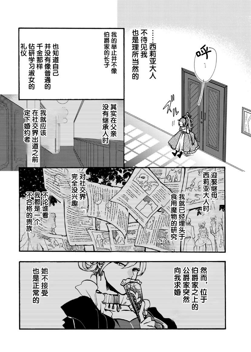 《恶食千金与嗜血公爵~那只魔物，就由我来炫进肚子里~》漫画最新章节第9话免费下拉式在线观看章节第【18】张图片