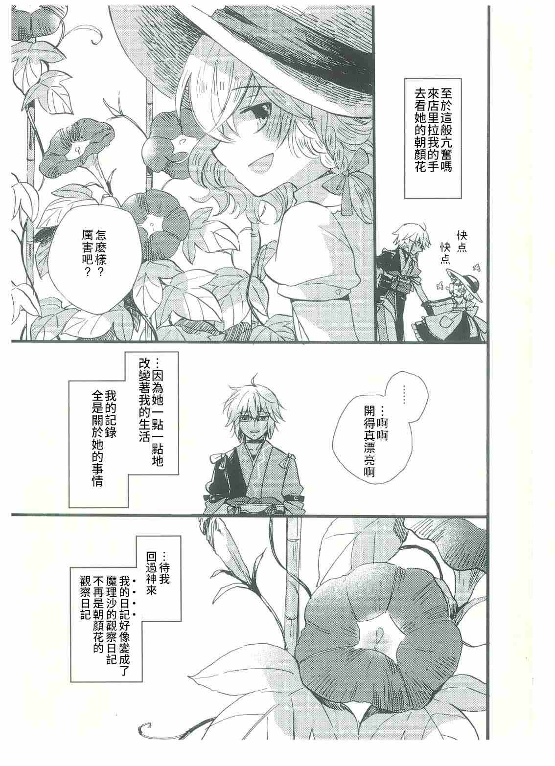 《雾雨魔理沙观察日记2》漫画最新章节第1话免费下拉式在线观看章节第【7】张图片