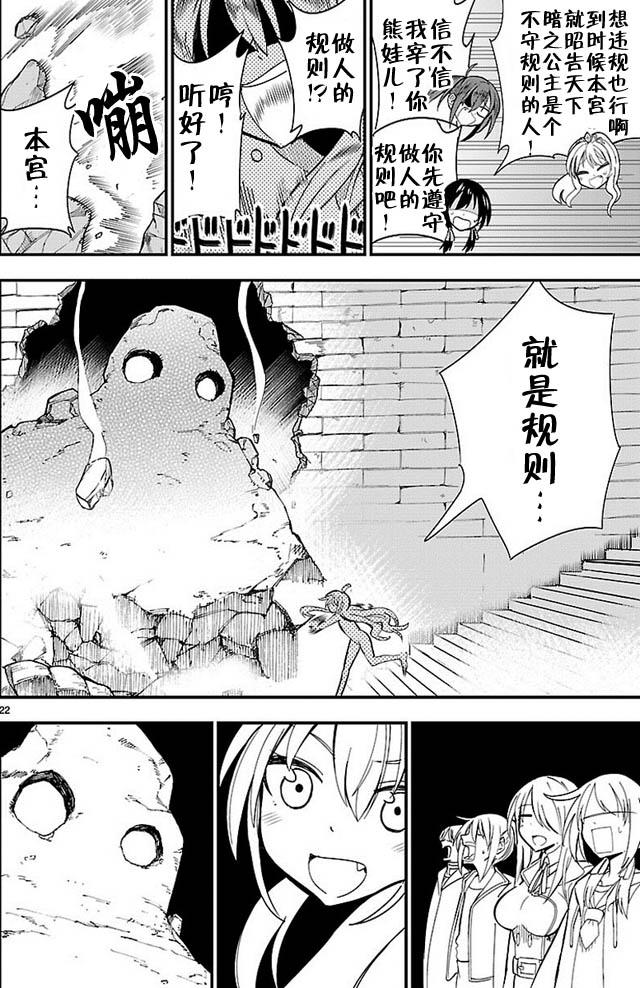 《你要不是公主我早揍你了》漫画最新章节第4话免费下拉式在线观看章节第【22】张图片