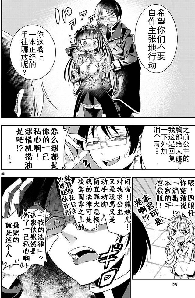 《你要不是公主我早揍你了》漫画最新章节第3话免费下拉式在线观看章节第【28】张图片