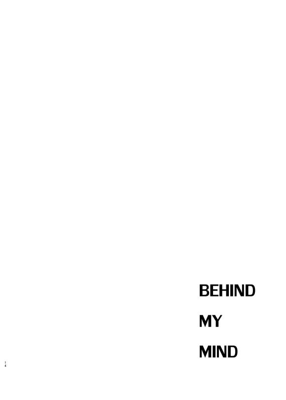 《behind my mind》漫画最新章节第1话 短篇免费下拉式在线观看章节第【14】张图片