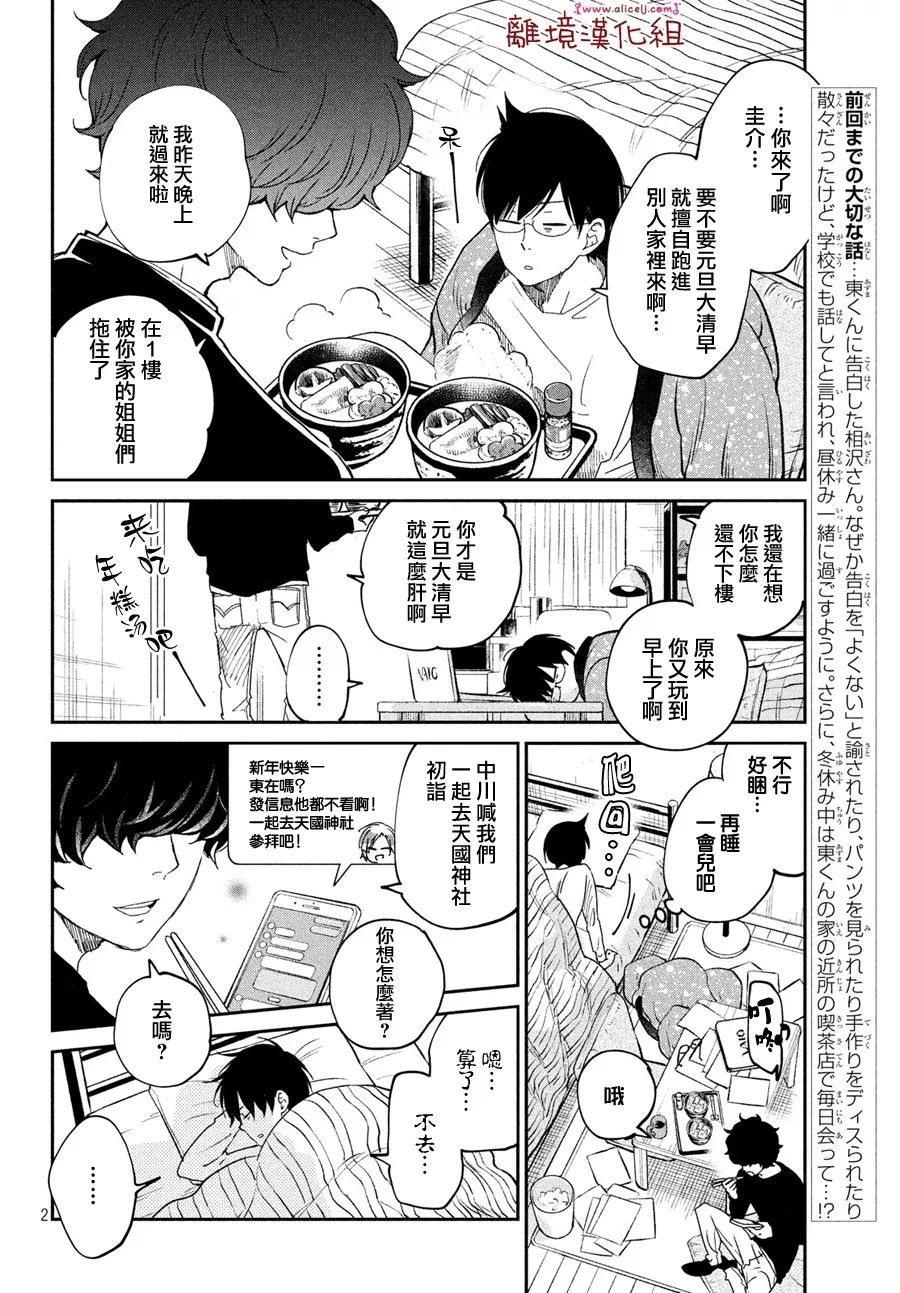 《我与你的重要谈话》漫画最新章节第18话免费下拉式在线观看章节第【4】张图片