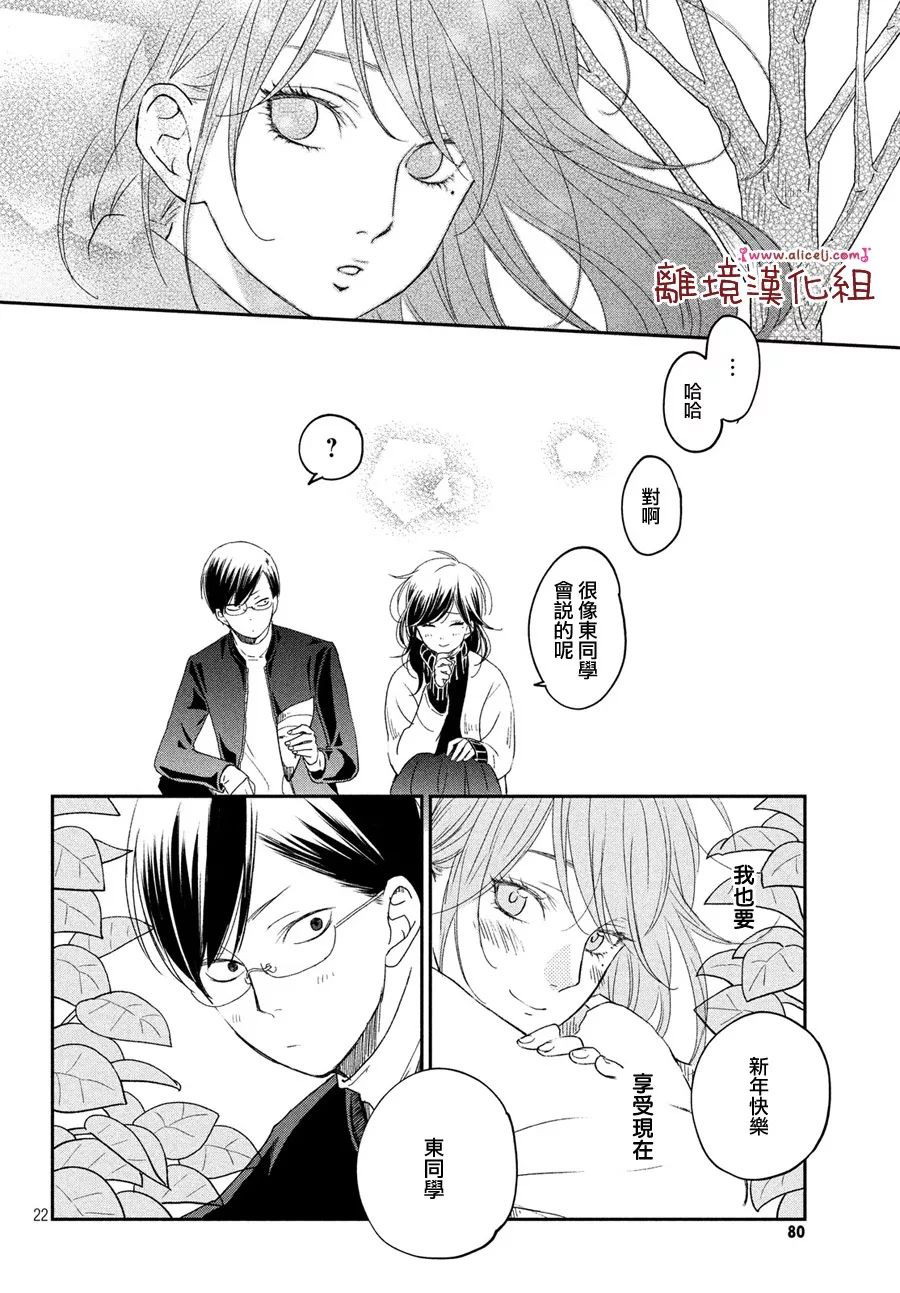 《我与你的重要谈话》漫画最新章节第18话免费下拉式在线观看章节第【22】张图片