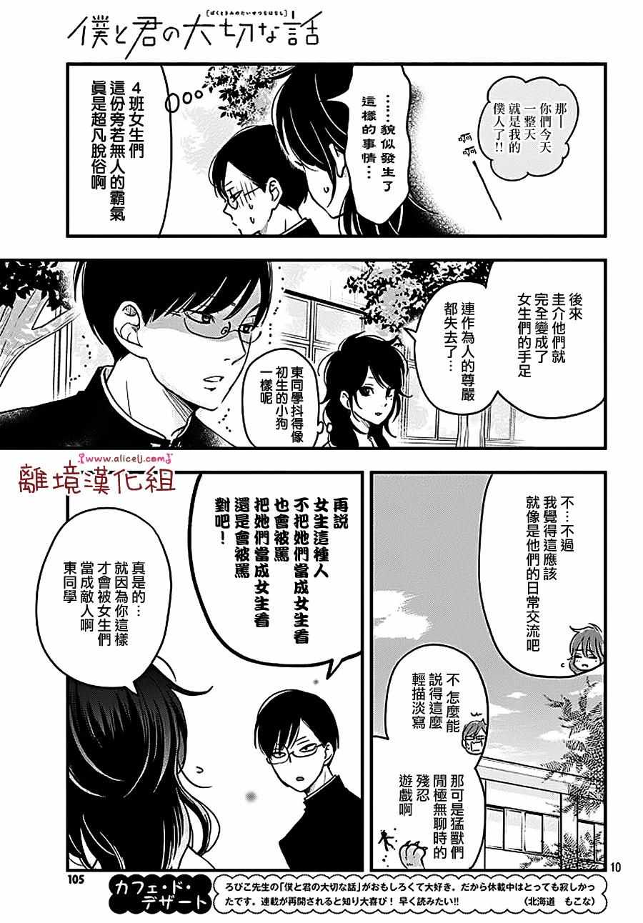 《我与你的重要谈话》漫画最新章节第9话免费下拉式在线观看章节第【11】张图片