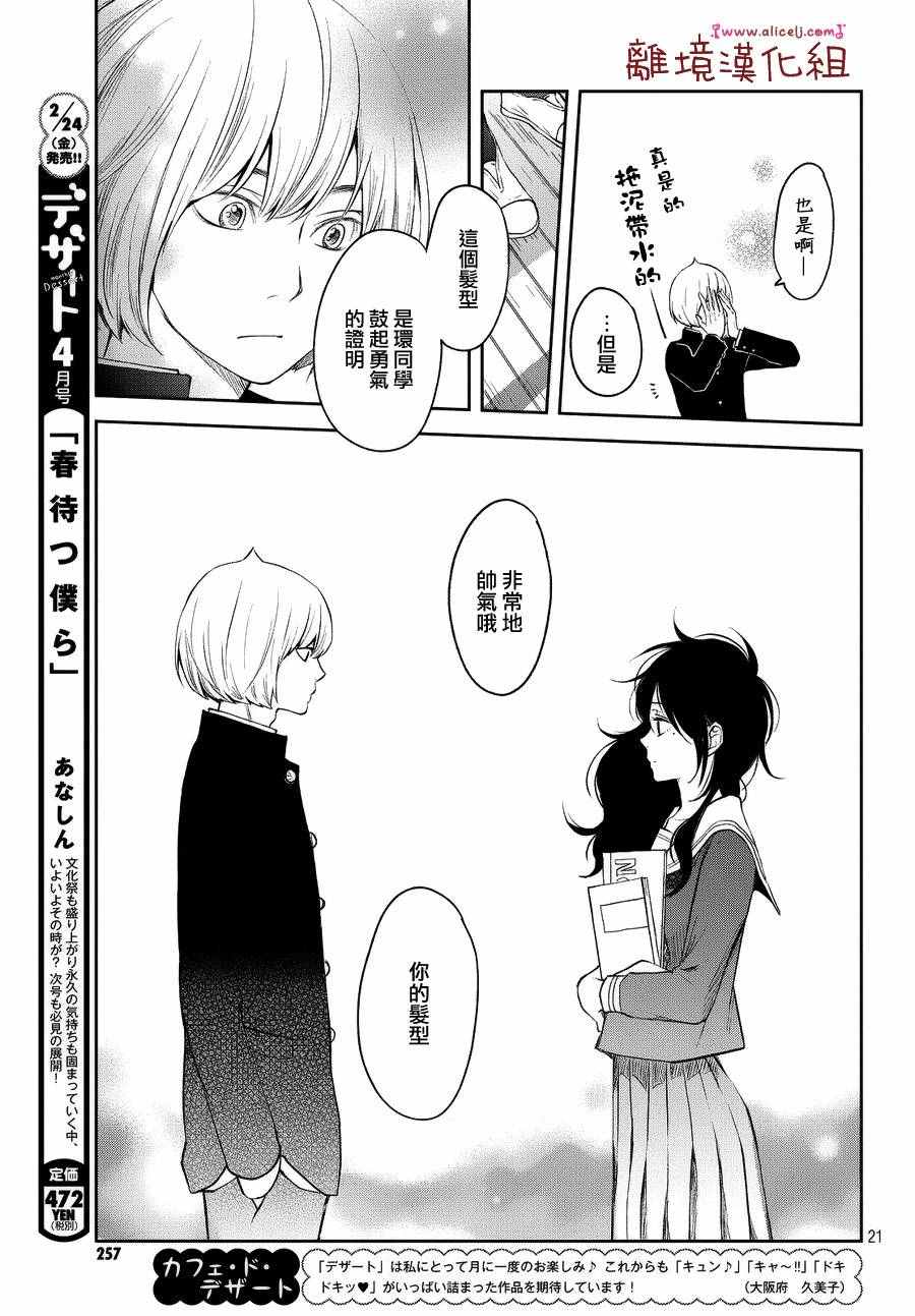 《我与你的重要谈话》漫画最新章节第11话免费下拉式在线观看章节第【21】张图片