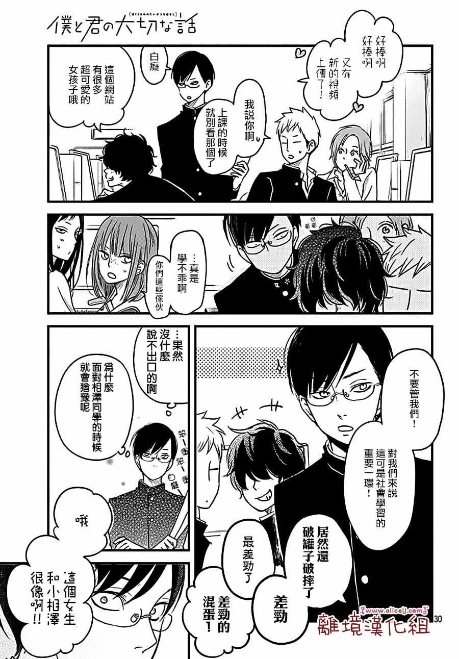 《我与你的重要谈话》漫画最新章节第9话免费下拉式在线观看章节第【31】张图片