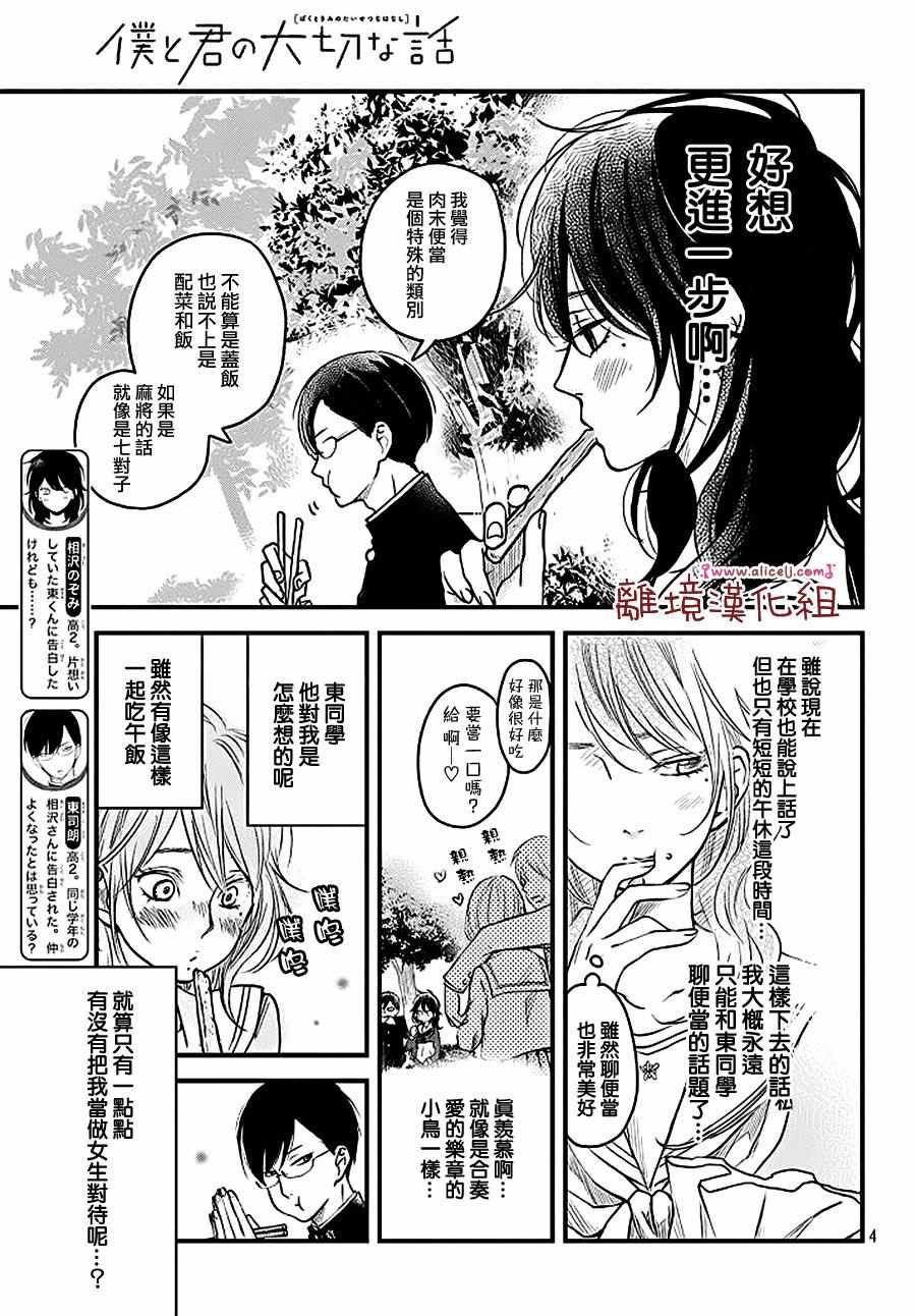 《我与你的重要谈话》漫画最新章节第9话免费下拉式在线观看章节第【5】张图片
