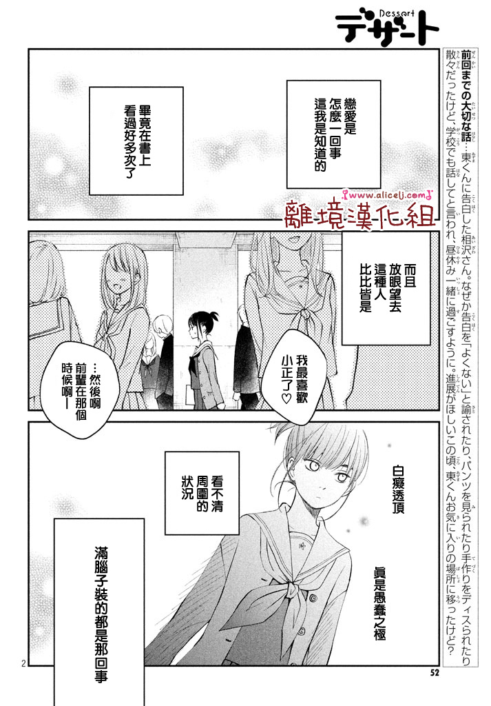 《我与你的重要谈话》漫画最新章节第14话 文艺少女独自在塔上跳舞免费下拉式在线观看章节第【3】张图片