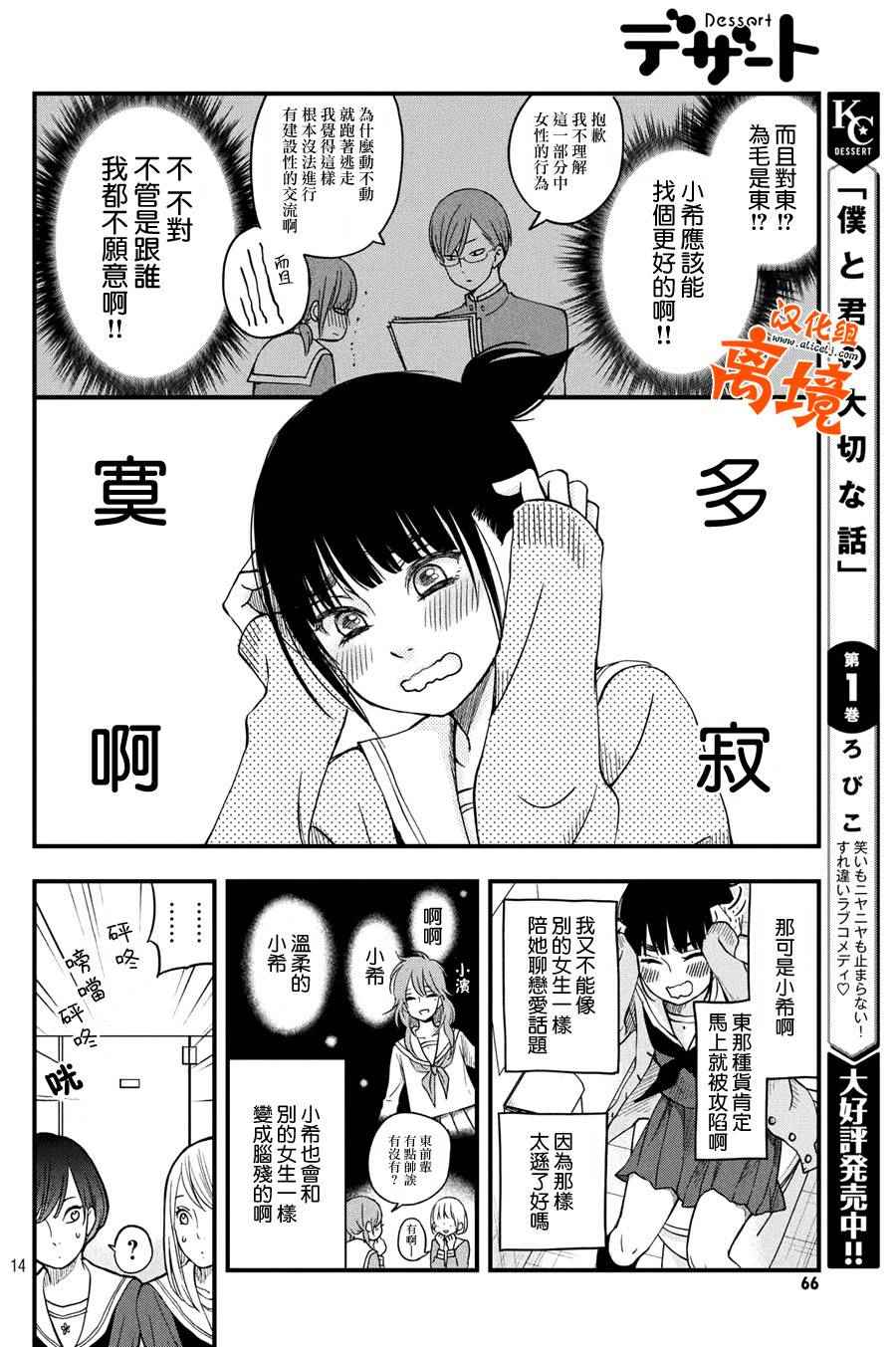 《我与你的重要谈话》漫画最新章节第8话免费下拉式在线观看章节第【14】张图片