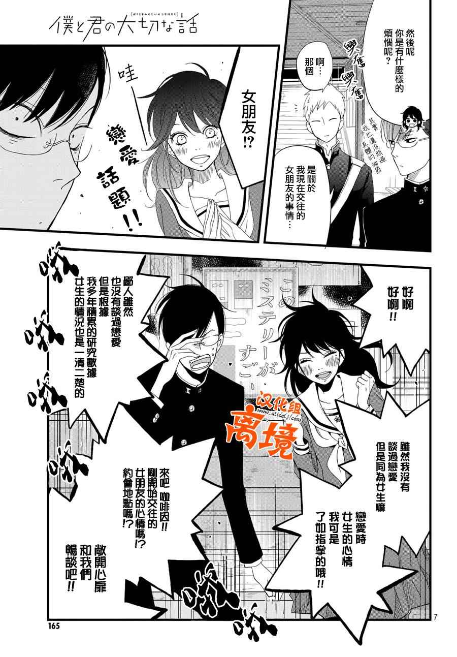 《我与你的重要谈话》漫画最新章节第4话 商量男免费下拉式在线观看章节第【7】张图片