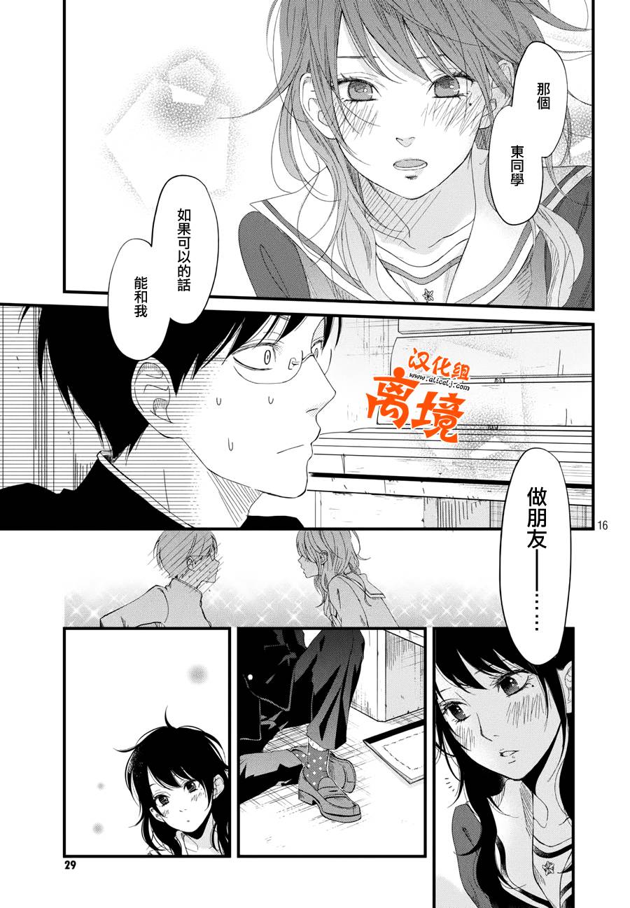 《我与你的重要谈话》漫画最新章节第1话免费下拉式在线观看章节第【16】张图片