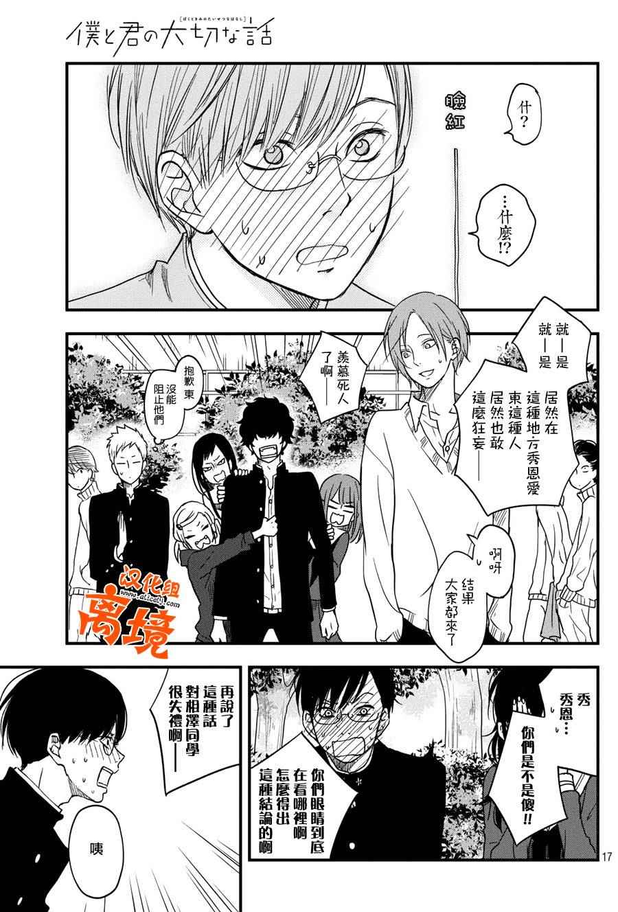 《我与你的重要谈话》漫画最新章节第7话免费下拉式在线观看章节第【17】张图片