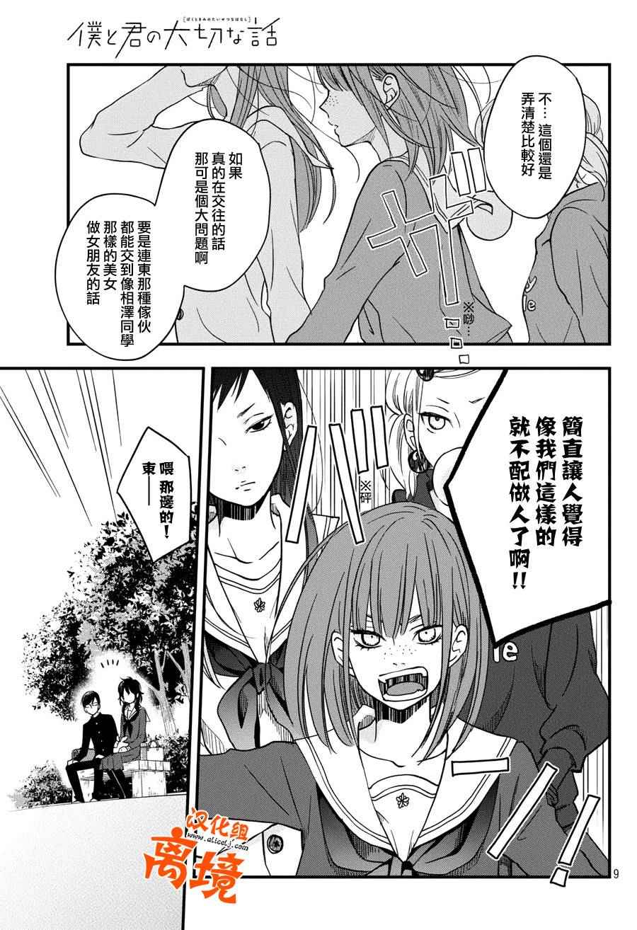 《我与你的重要谈话》漫画最新章节第7话免费下拉式在线观看章节第【9】张图片