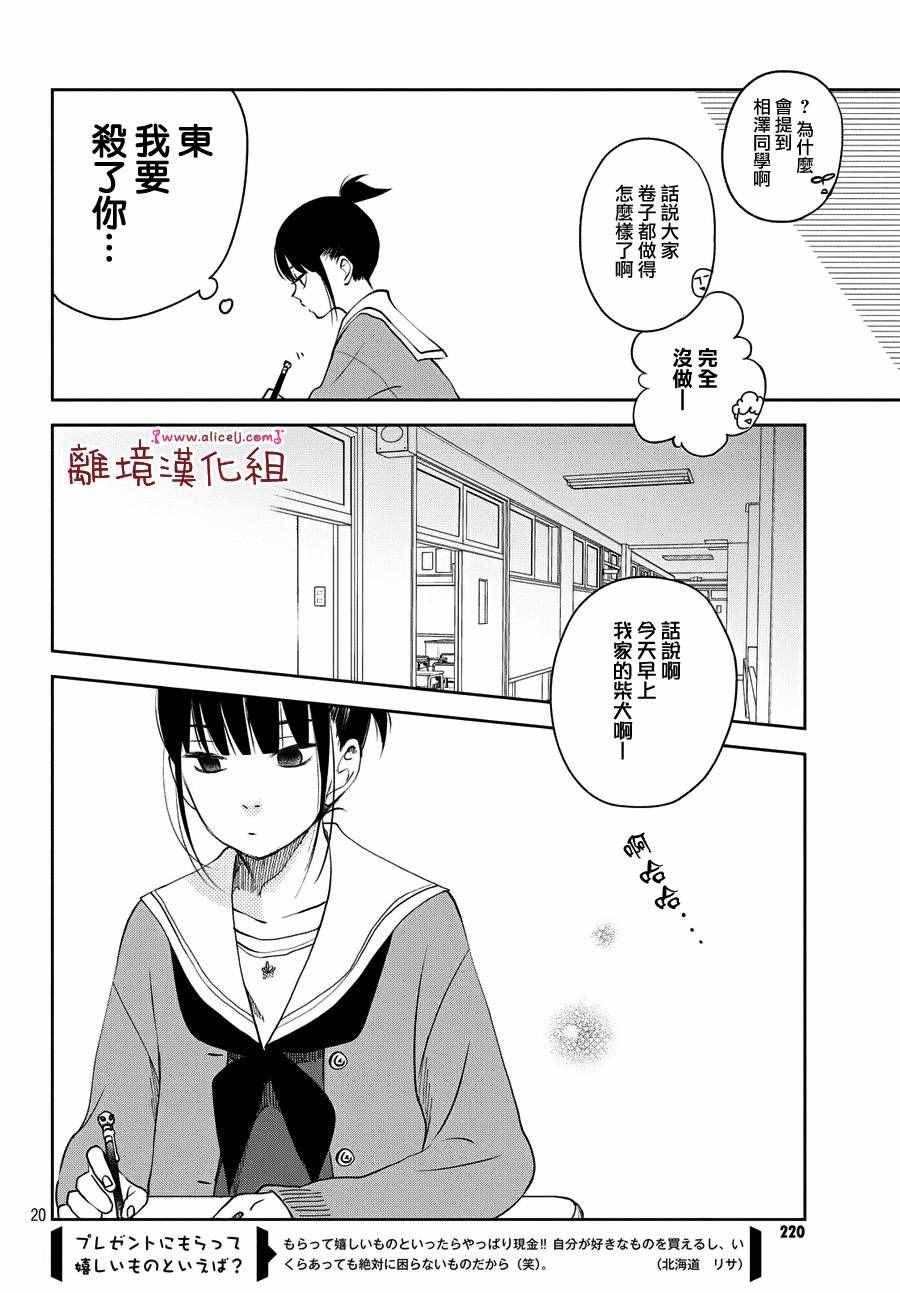 《我与你的重要谈话》漫画最新章节第10话免费下拉式在线观看章节第【20】张图片