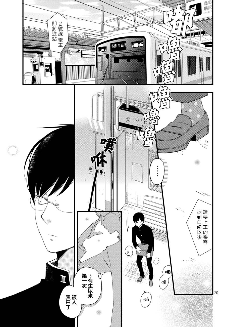 《我与你的重要谈话》漫画最新章节第1话免费下拉式在线观看章节第【20】张图片