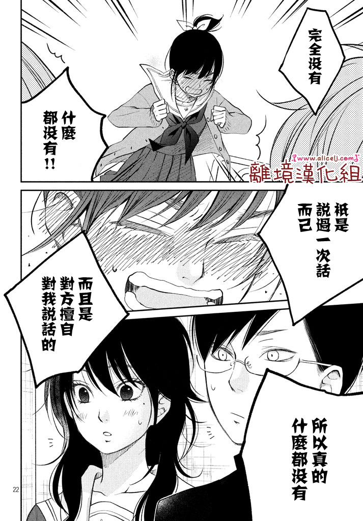 《我与你的重要谈话》漫画最新章节第14话 文艺少女独自在塔上跳舞免费下拉式在线观看章节第【23】张图片