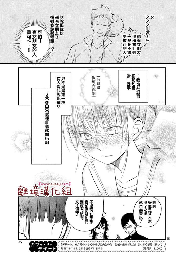 《我与你的重要谈话》漫画最新章节第14话 文艺少女独自在塔上跳舞免费下拉式在线观看章节第【16】张图片