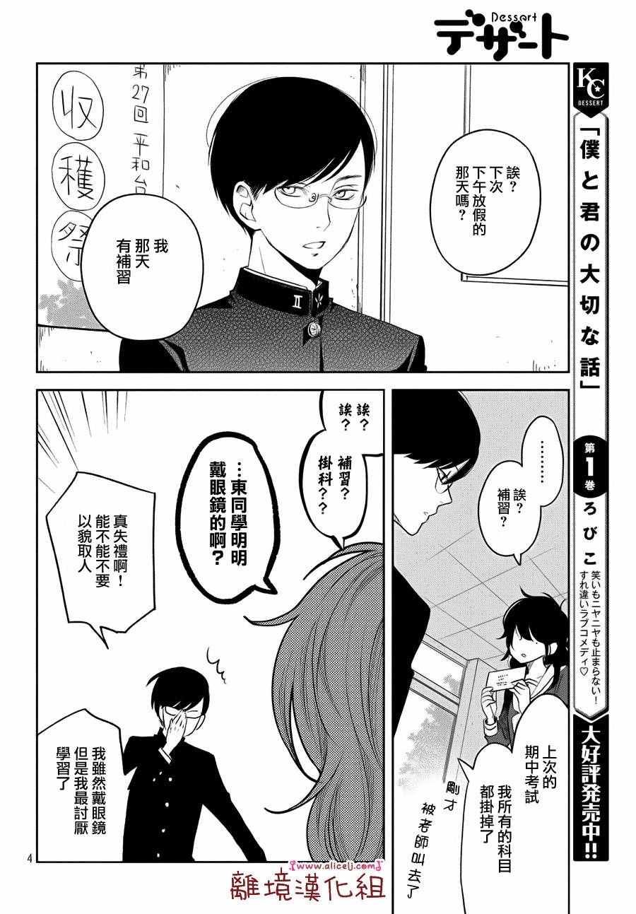 《我与你的重要谈话》漫画最新章节第10话免费下拉式在线观看章节第【4】张图片