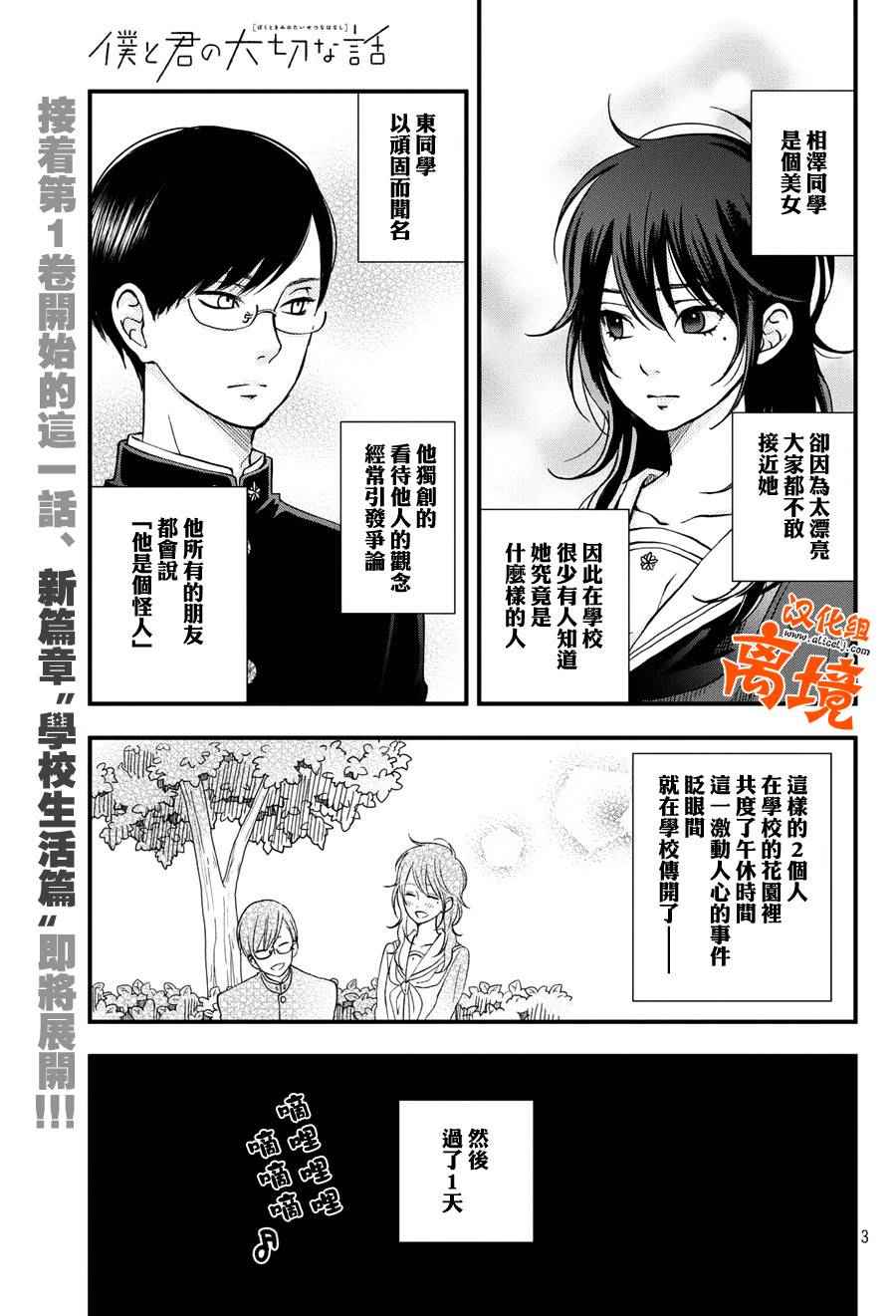 《我与你的重要谈话》漫画最新章节第7话免费下拉式在线观看章节第【3】张图片