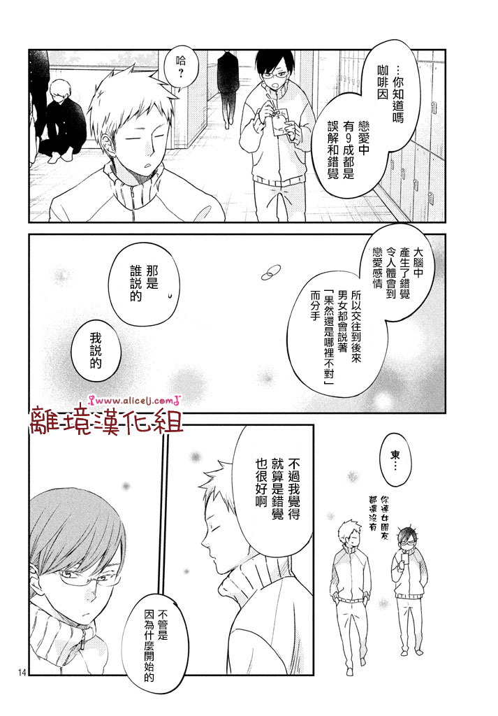 《我与你的重要谈话》漫画最新章节第16话 东同学他忘记了（后篇）免费下拉式在线观看章节第【14】张图片