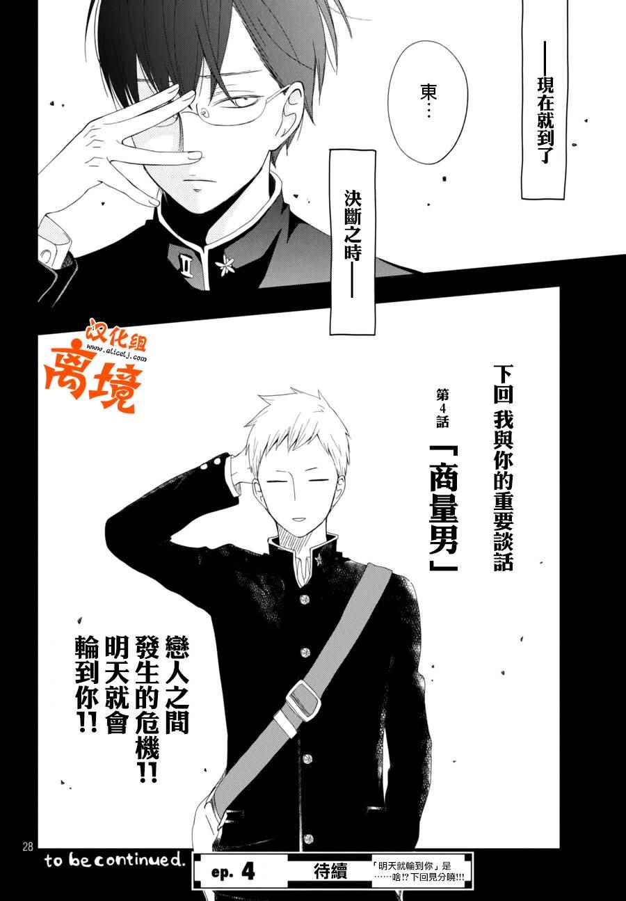 《我与你的重要谈话》漫画最新章节第3话免费下拉式在线观看章节第【29】张图片