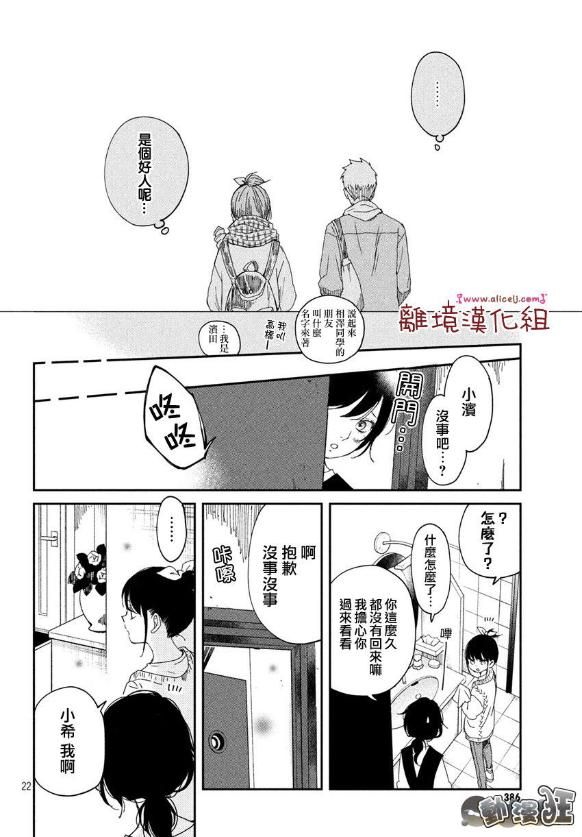 《我与你的重要谈话》漫画最新章节第19话免费下拉式在线观看章节第【22】张图片