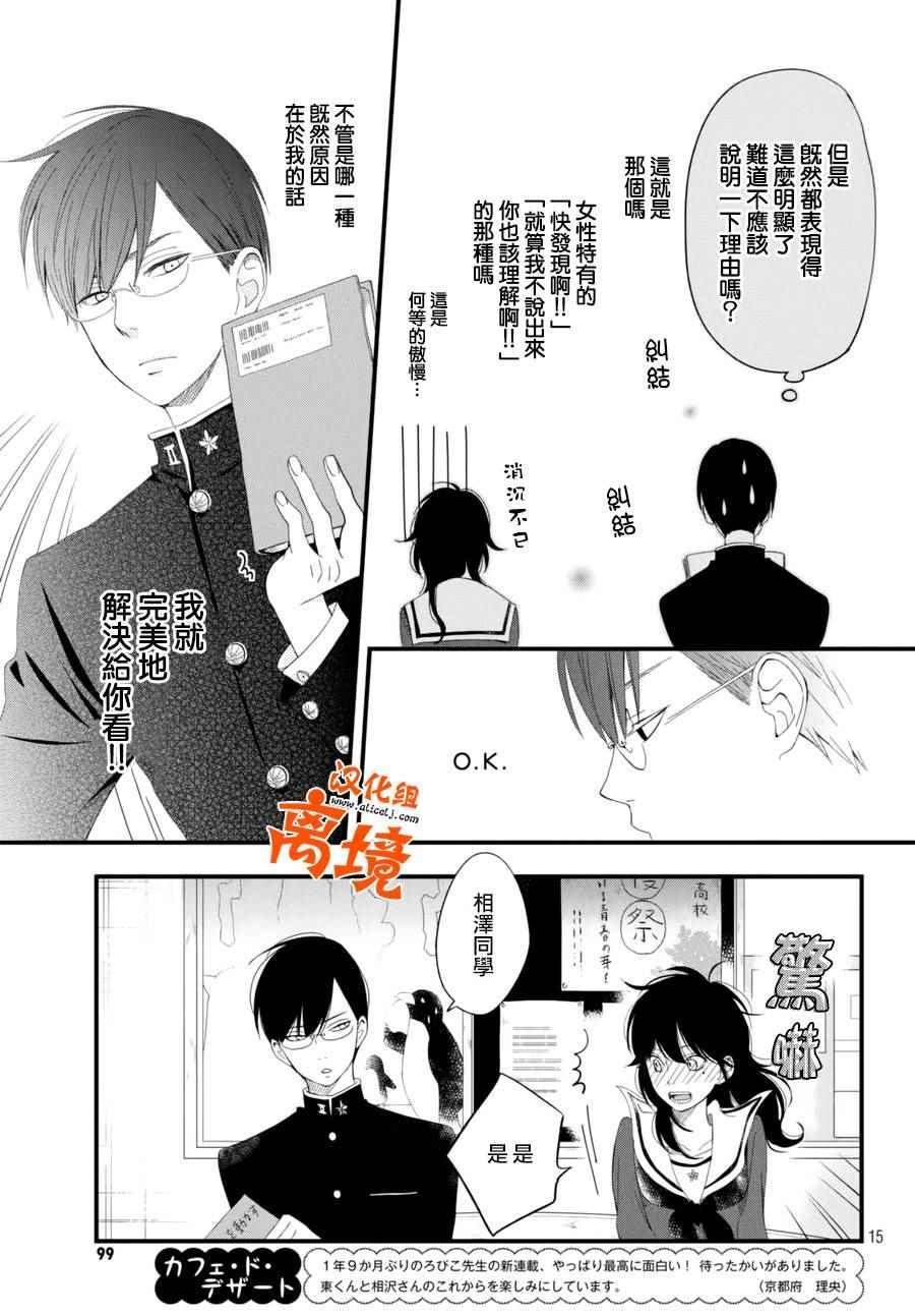 《我与你的重要谈话》漫画最新章节第3话免费下拉式在线观看章节第【16】张图片
