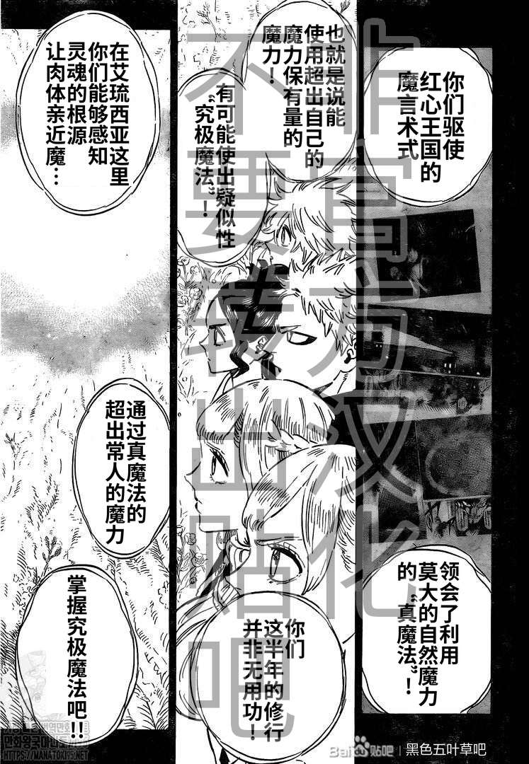 《黑色四叶草》漫画最新章节第284话 究极魔法免费下拉式在线观看章节第【3】张图片