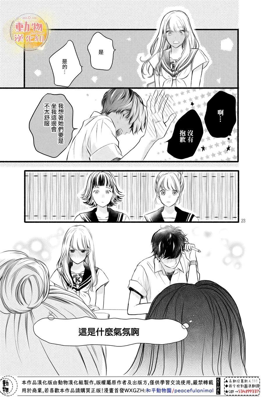 《不成熟也要恋爱》漫画最新章节第7话 想确认免费下拉式在线观看章节第【23】张图片