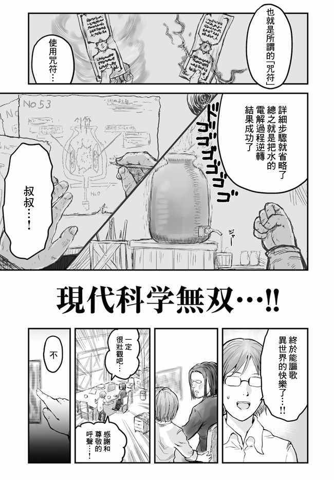 《异世界叔叔》漫画最新章节第3话免费下拉式在线观看章节第【7】张图片