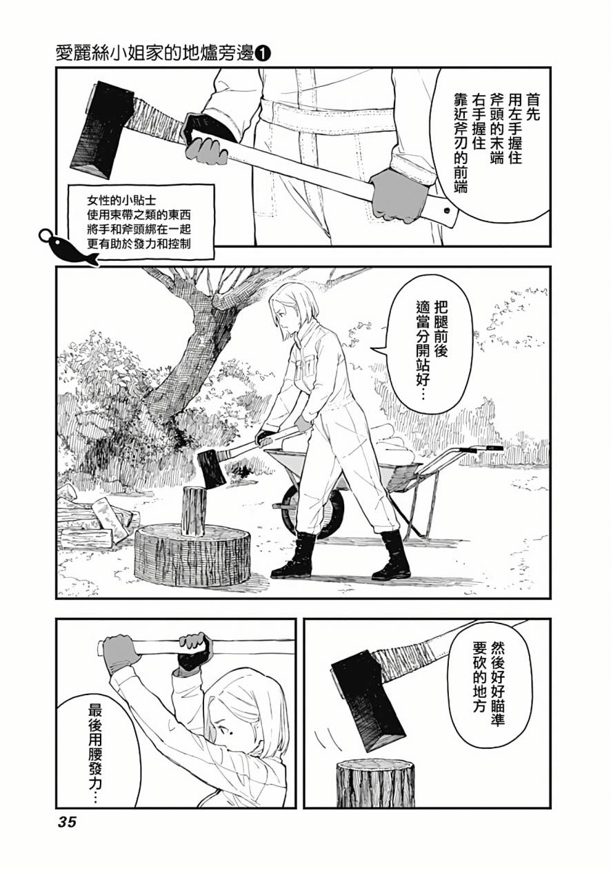 《爱丽丝小姐家的地炉旁边》漫画最新章节第2话免费下拉式在线观看章节第【6】张图片