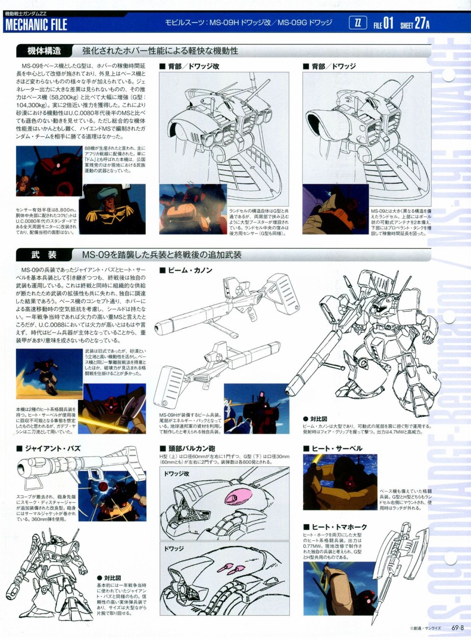 《The Official Gundam Perfect File》漫画最新章节第68-80话免费下拉式在线观看章节第【44】张图片