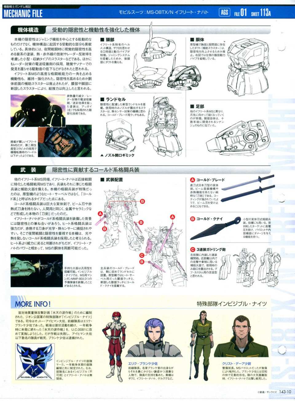 《The Official Gundam Perfect File》漫画最新章节第143话免费下拉式在线观看章节第【14】张图片