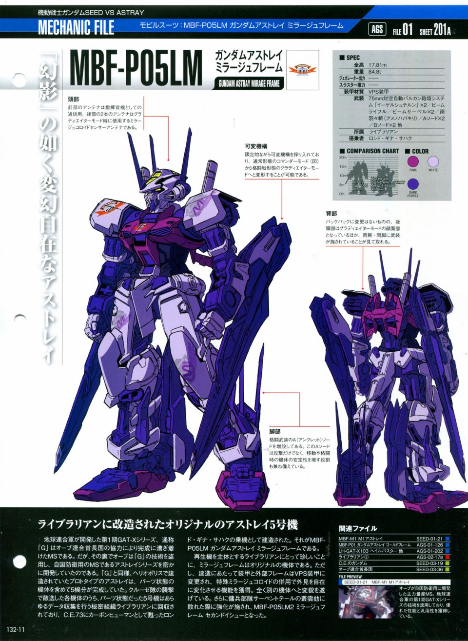 《The Official Gundam Perfect File》漫画最新章节第132话免费下拉式在线观看章节第【15】张图片