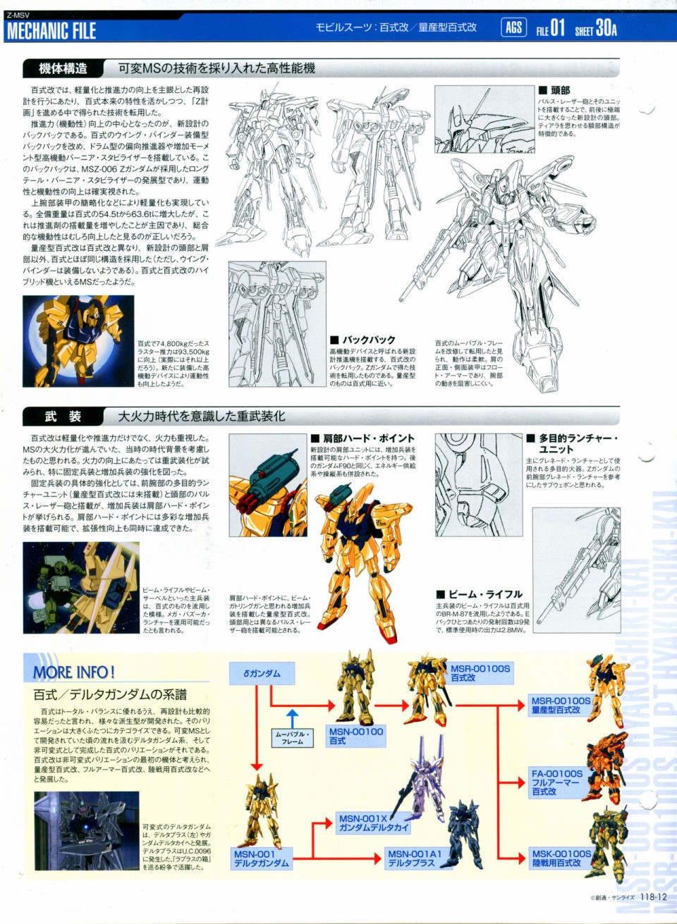 《The Official Gundam Perfect File》漫画最新章节第118话免费下拉式在线观看章节第【15】张图片