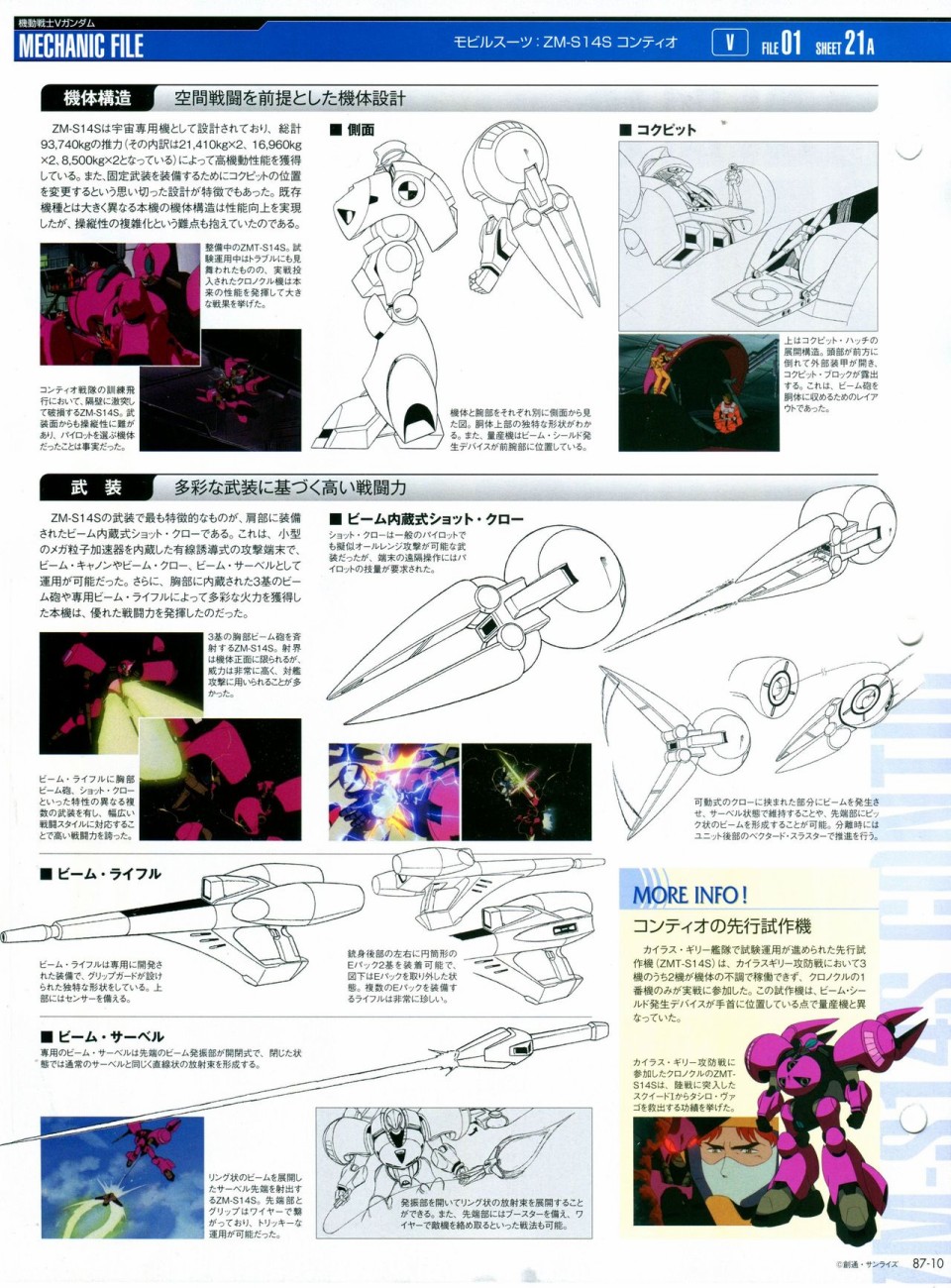 《The Official Gundam Perfect File》漫画最新章节第81-90话免费下拉式在线观看章节第【221】张图片