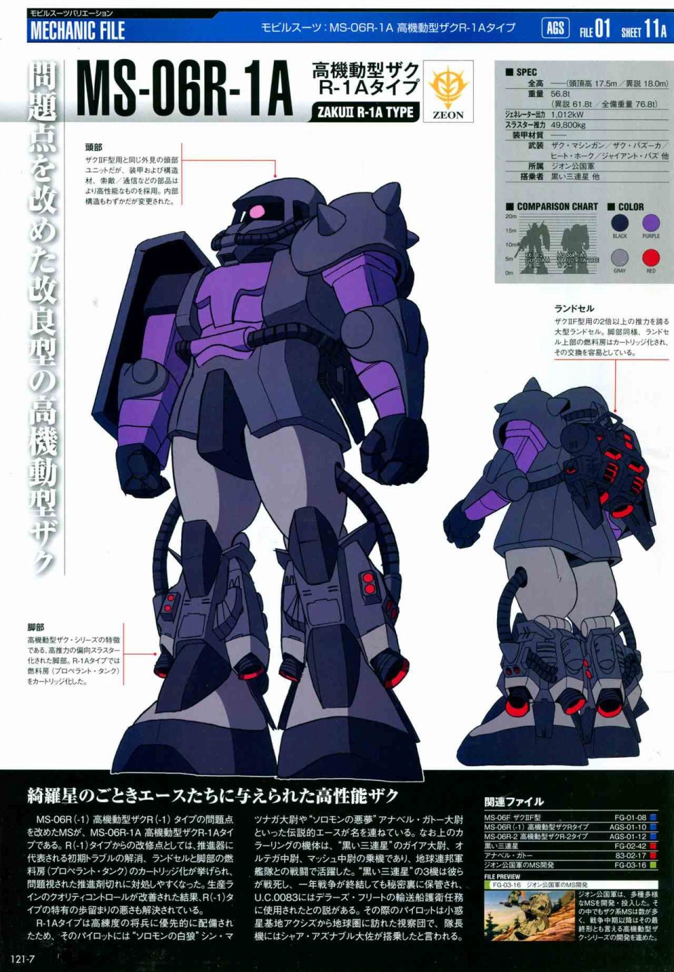 《The Official Gundam Perfect File》漫画最新章节第121话免费下拉式在线观看章节第【11】张图片