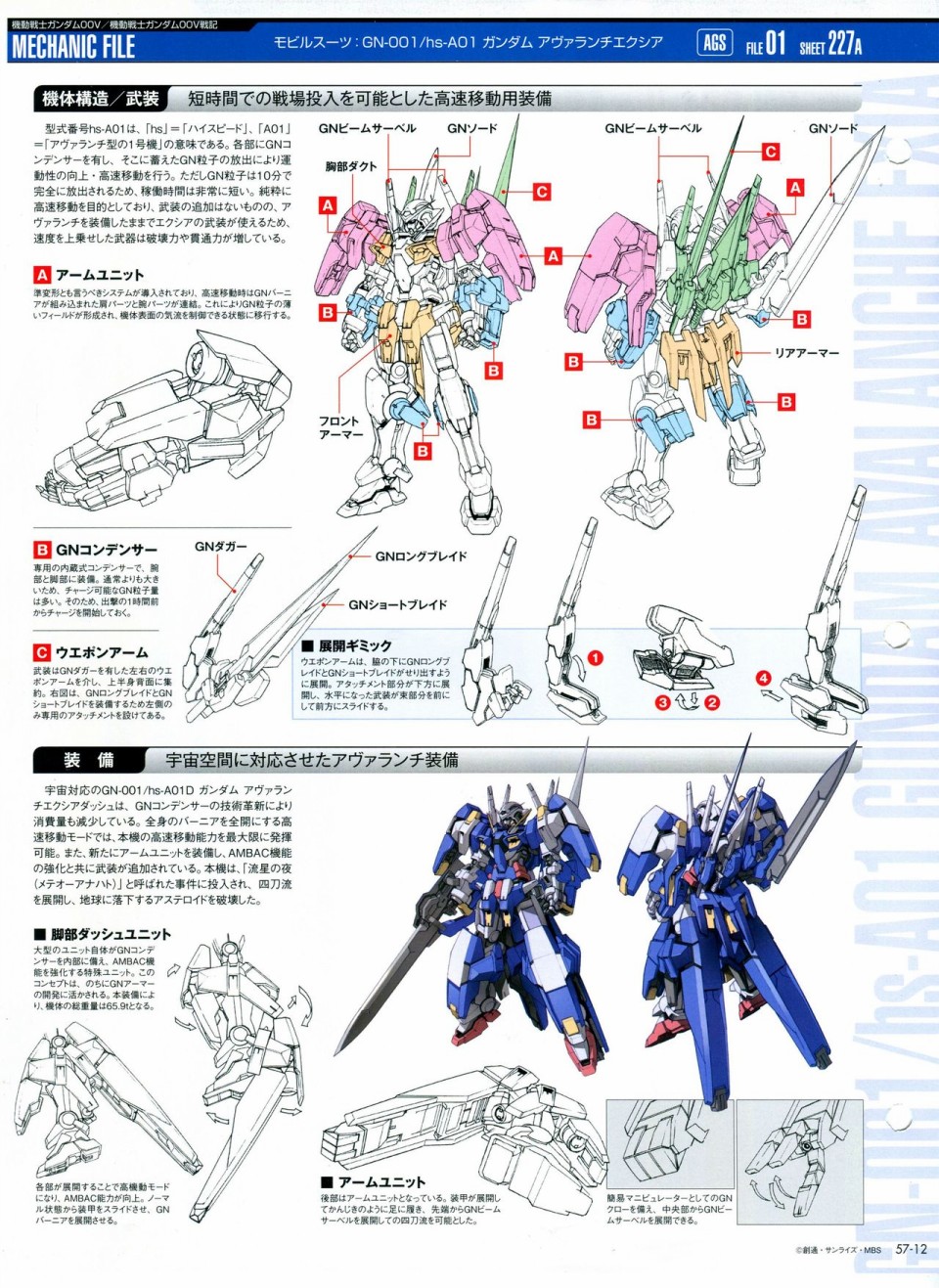 《The Official Gundam Perfect File》漫画最新章节第56-64话免费下拉式在线观看章节第【45】张图片