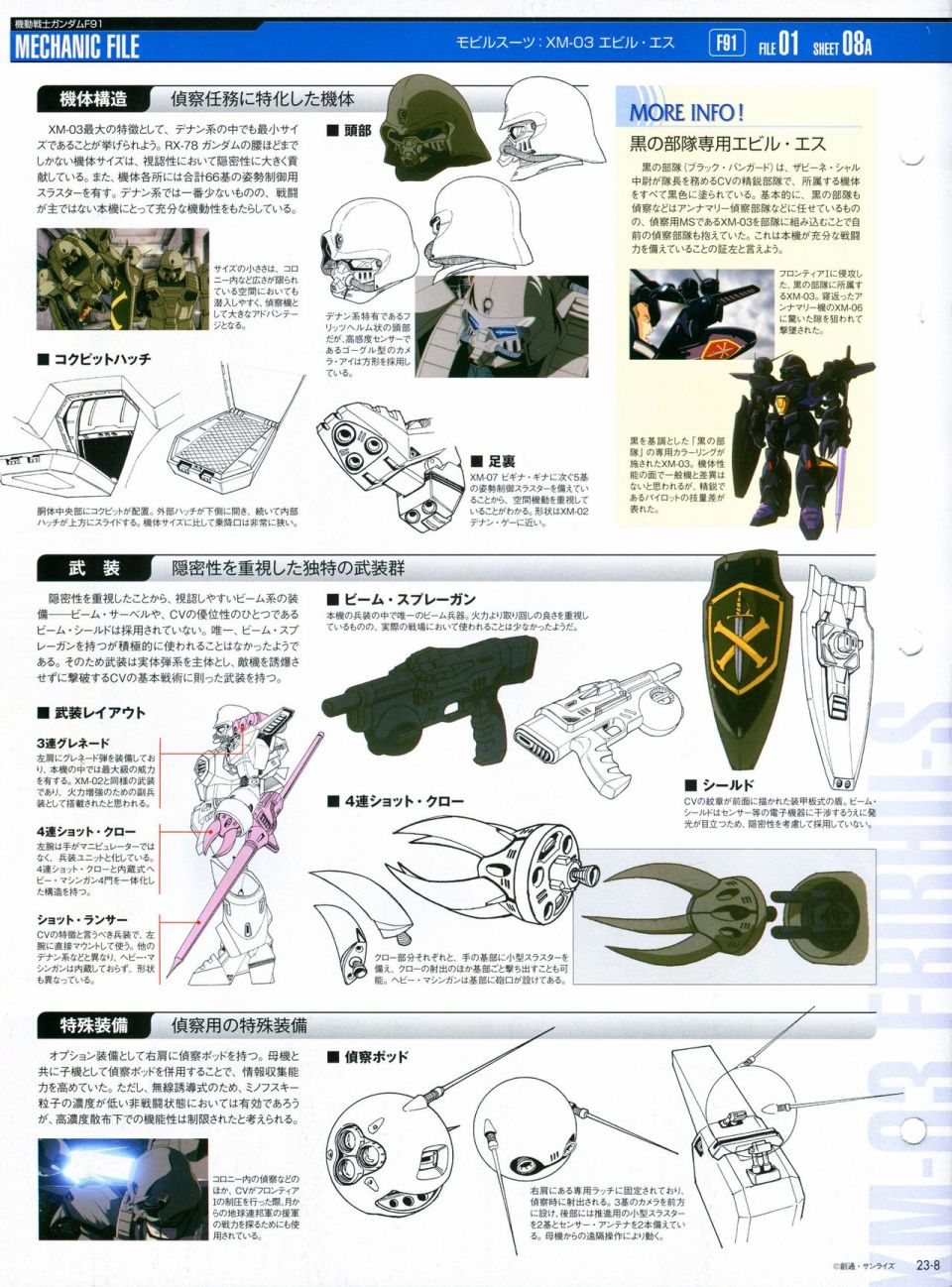 《The Official Gundam Perfect File》漫画最新章节第21-30话 缺28免费下拉式在线观看章节第【78】张图片