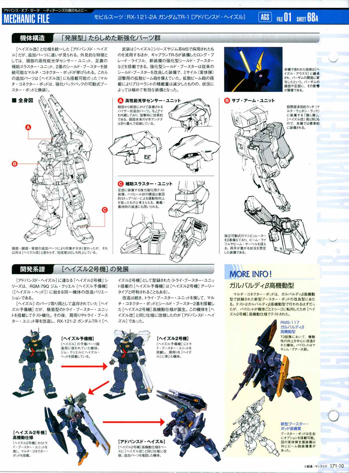 《The Official Gundam Perfect File》漫画最新章节第171话免费下拉式在线观看章节第【12】张图片