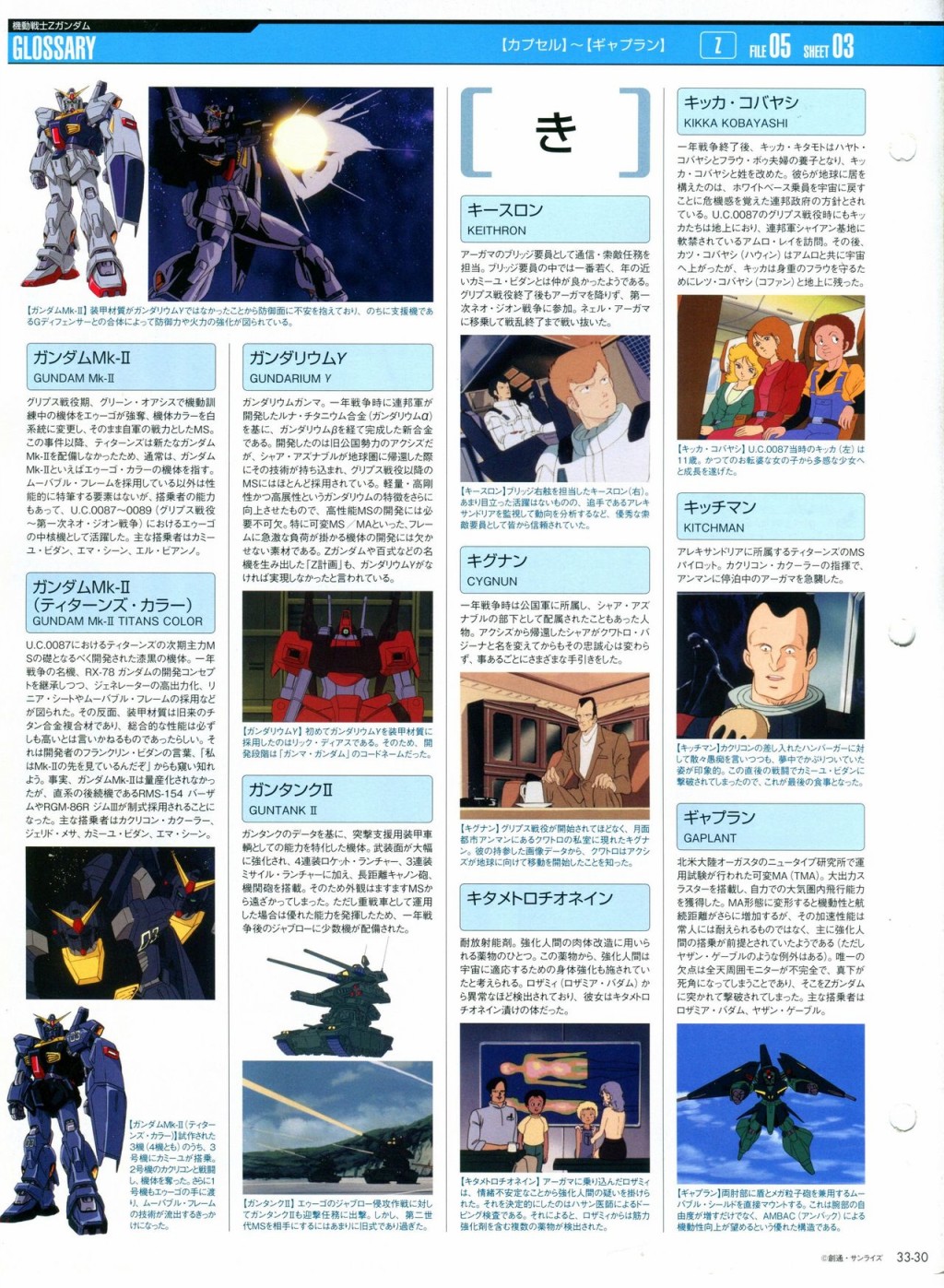 《The Official Gundam Perfect File》漫画最新章节第31-40话免费下拉式在线观看章节第【105】张图片