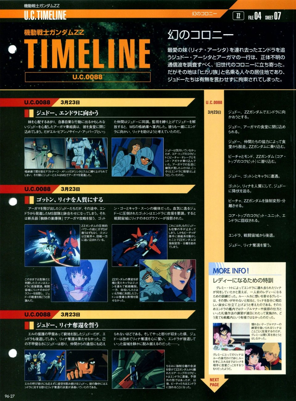 《The Official Gundam Perfect File》漫画最新章节第91-100话免费下拉式在线观看章节第【202】张图片