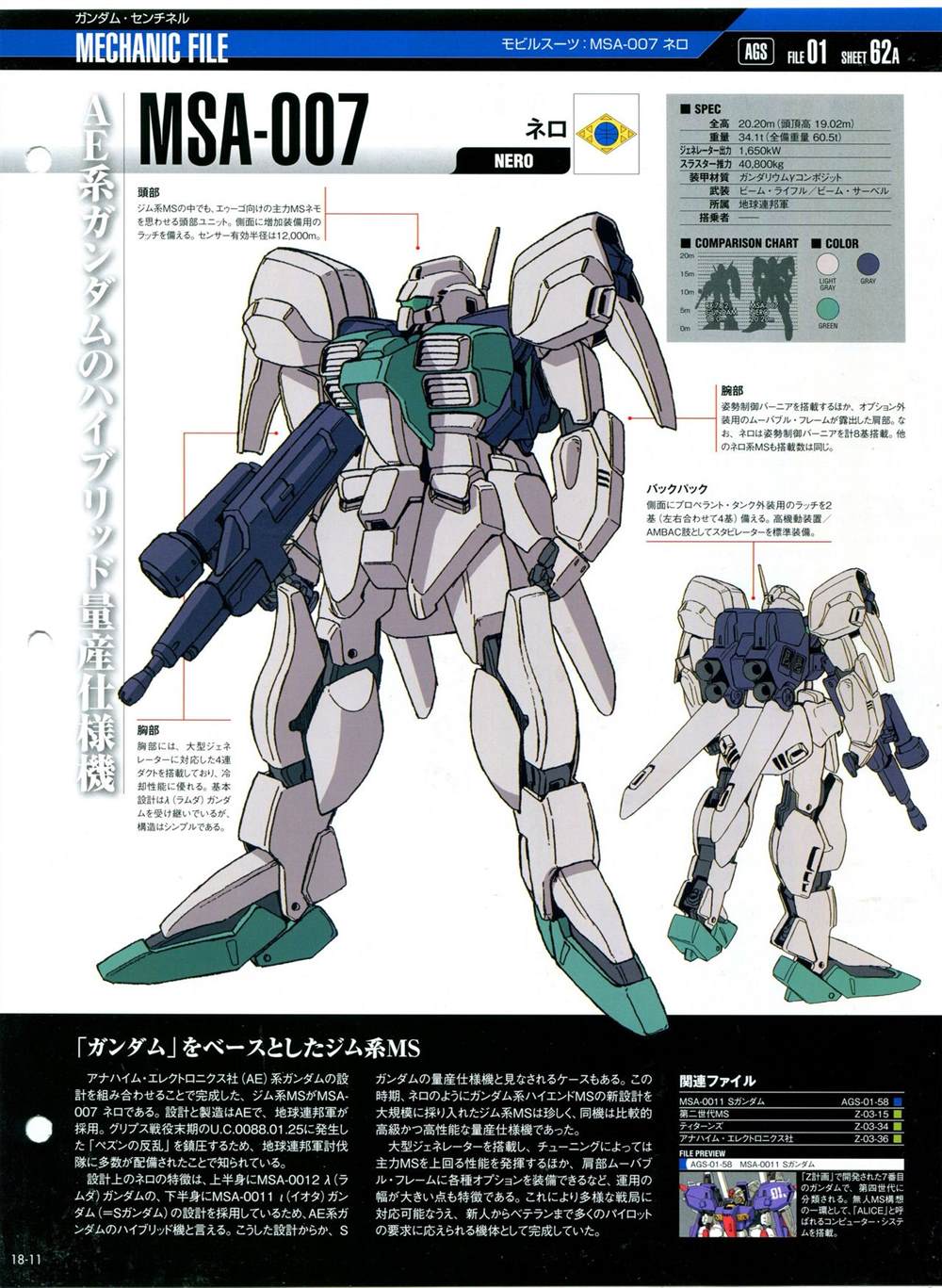 《The Official Gundam Perfect File》漫画最新章节第11-20话免费下拉式在线观看章节第【255】张图片